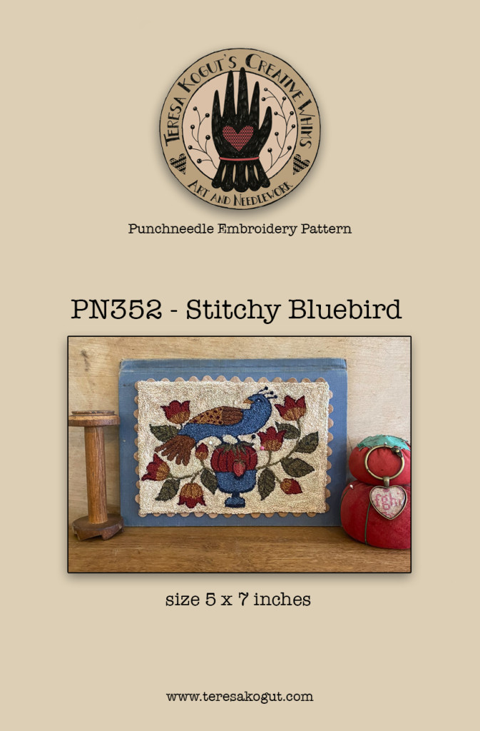 PN352 Stitchy Bluebird cover