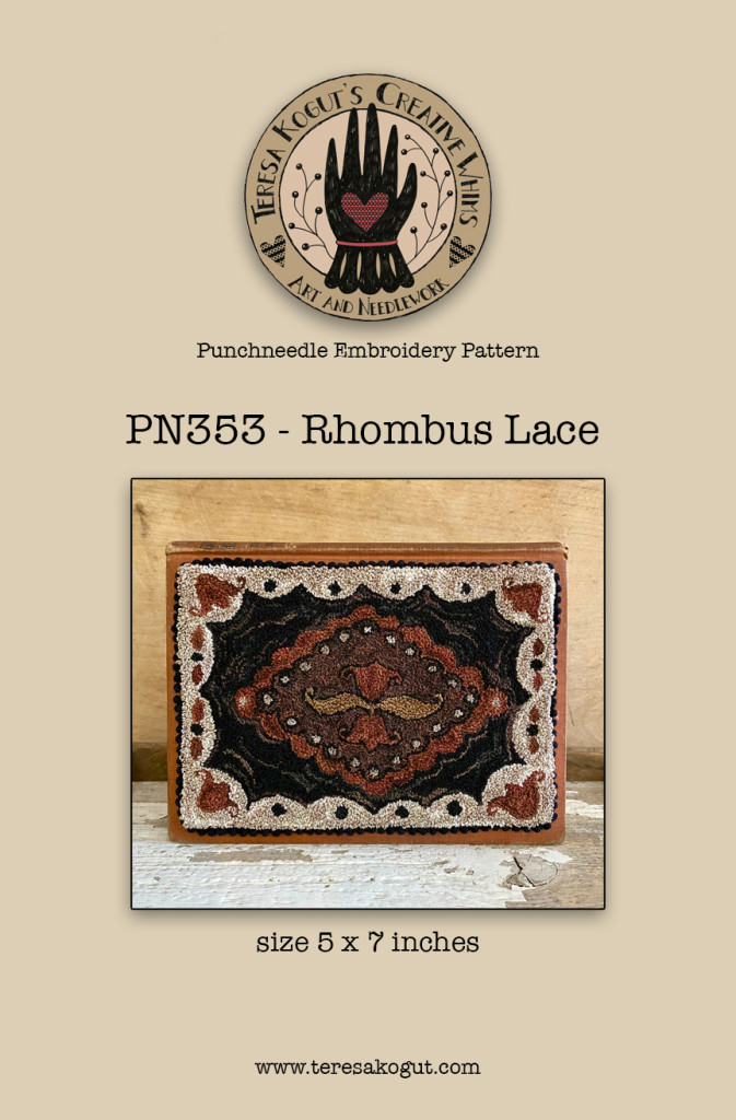 PN353 Rhombus Lace cover