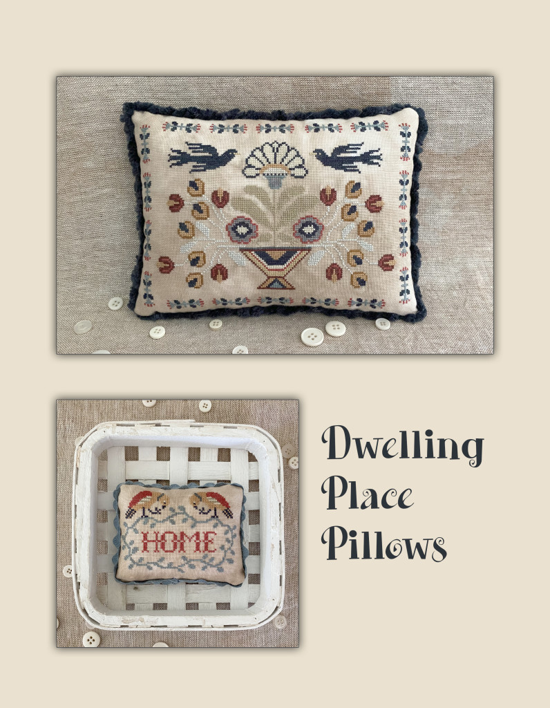 Dwelling Place Pillows page flat