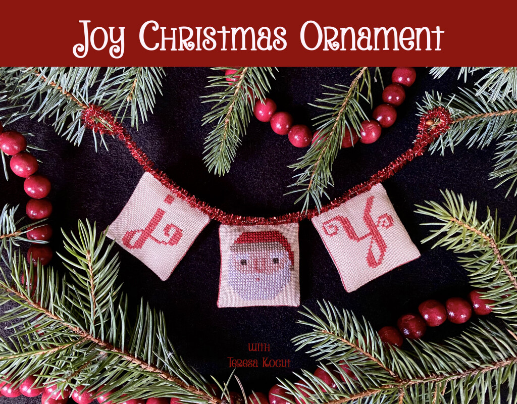 JB JOY Christmas Ornament