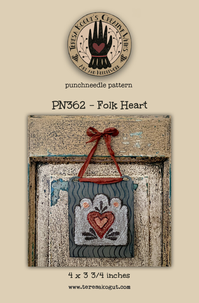 PN362 Folk Heart 1UP