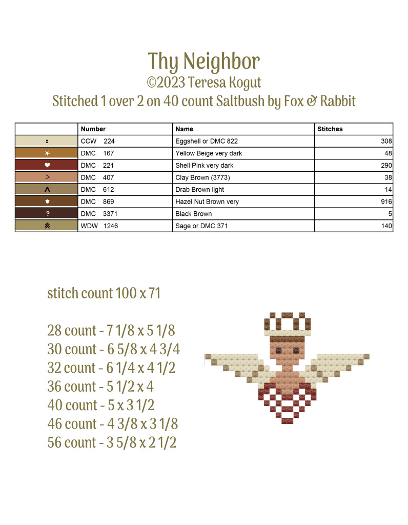 Thy Neighbor symbol key