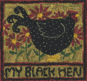PN022-My Black Hen color
