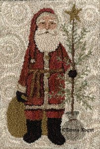PN101 - Country Santa for Cross Stitch Mag