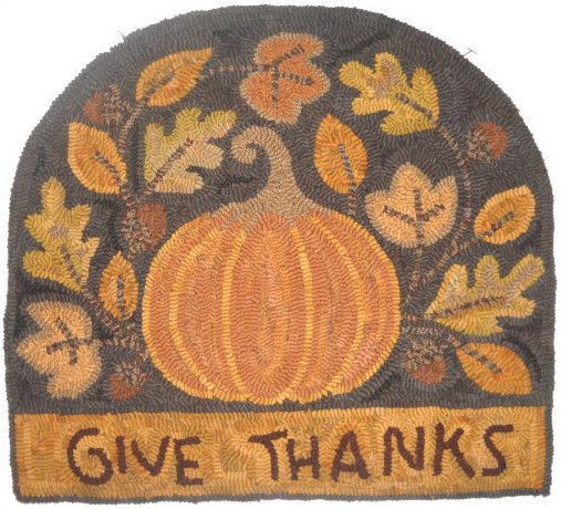 Give thanks rug